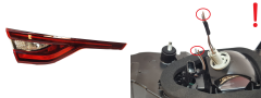 Rückleuchte Links Hinten Renault Talisman 265552154R Sedan