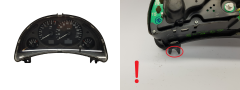 Tacho Kombiinstrument Opel Corsa C 24459513TR 110008988014 3106