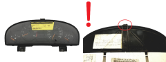 Tacho Kombiinstrument Peugeot 405 9619374980
