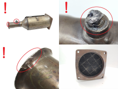 Dieselpartikelfilter Rußpartikelfilter Dpf Peugeot 406 1731N7 TR PSA F003