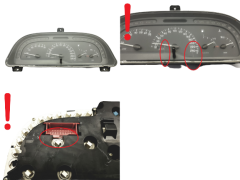 Tacho Kombiinstrument Renault Laguna 1 7700416806 C 50813