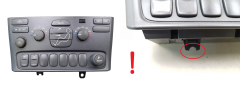 Klimabedienteil Bedienung AC Volvo S80 9494251