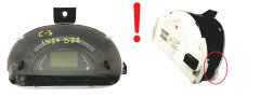 Tacho Kombiinstrument Citroen C2 C3 9652008280 H 01 59117