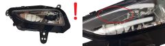 Halogen Links Original 1004003L Opel Mokka