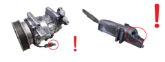 Klimakompressor 8200953359 SD6V12 1918 Sanden Renault Nissan 1031