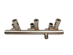 Einspritzleiste Kraftstoffverteiler 9802438180 1.2 THP Citroen Peugeot