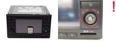 Navigationssystem Radio Nissan Qashqai Juke 25915BH10C 25920BH00D