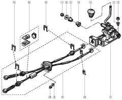 Seilzug Für Gangschaltung Original Renault Safrane 7701466936