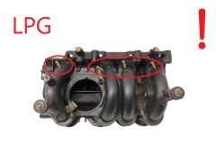 Ansaugkrümmer LPG 8200966437 7700273860 Renault 1.4 1.6