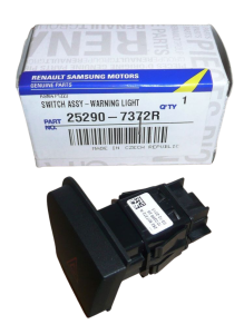 Warnblinklichtschalter Original Renault Clio 4 Captur 252907372R