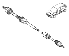Antriebswelle Gelenkwelle Rechts Original Renault Vel Satis 2.0 8200387369