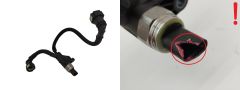 Kraftstoffleitungen Citroen Peugeot 9828711180 1.5 HDI