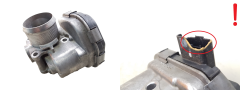 Drosselklappe Citroen Peugeot 9673534480 1.6 HDI Delphi 2522
