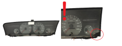 Tacho Kombiinstrument Citroen Xantia 9624897280 AB 51223
