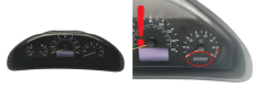 Tacho Kombiinstrument Mercedes E W210 2105401811 VDO RHD