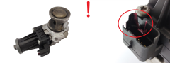 Agr-Ventil 9671187780 702209030 Pierburg 1.6 HDI Citroen Peugeot