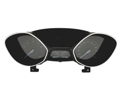 Tacho Kombiinstrument Ford Focus BM5T-10849-BAG 47933