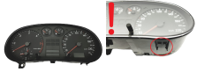 Tacho Kombiinstrument Audi A3 8L 8L0919860D 48720