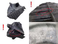Luftfiltergehäuse 8200947663 H8200820922 1.5 DCI Renault Megane 3