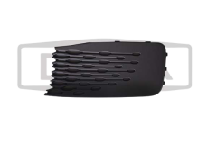 Stoßstangengrill Links Für VW Caddy 2K7853665 88531820102 DPA