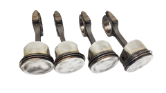 Pleuelstangen Tłoki Komplett 7701474855 7701476471 K4M710 1.6 Renault Laguna 2