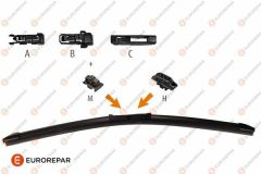 Wischerblätter Links Original Citroen C4 307 1635455380