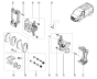 Bremssattel Reparatursatz Vorne Original Trafic Vivaro 411201691R