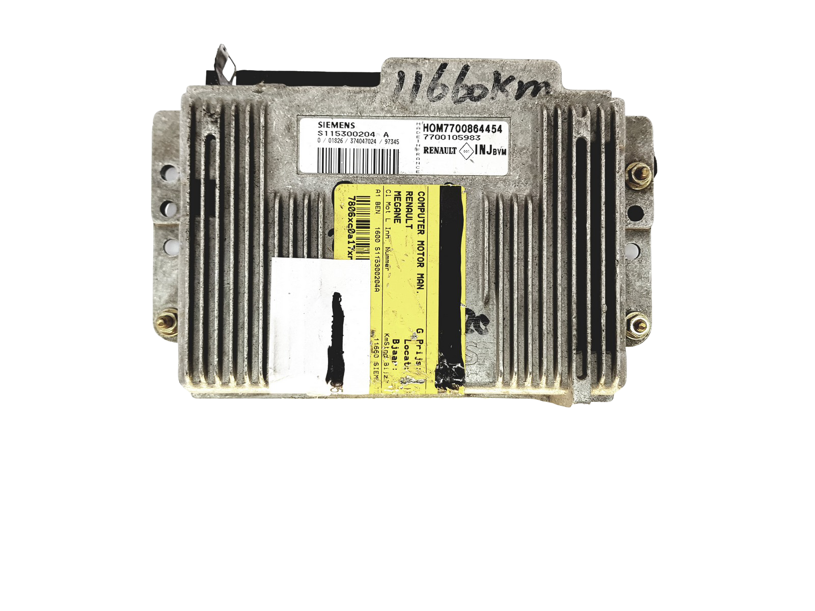 Steuergerät S115300204A 7700864454 7700105983 Renault Siemens 22388 main product photo