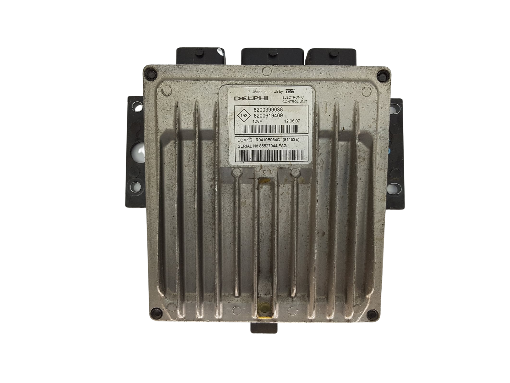 Steuergerät 8200619409 8200399038 R0410B034C TRW Delphi Renault 19295 main product photo