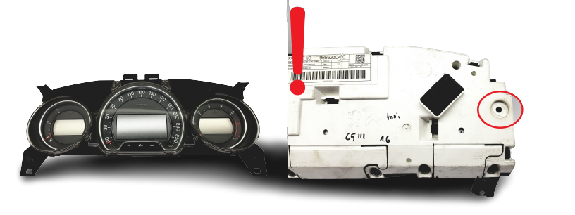 Tacho Kombiinstrument Citroen C5 3 9666330480 NSI 55989 main product photo