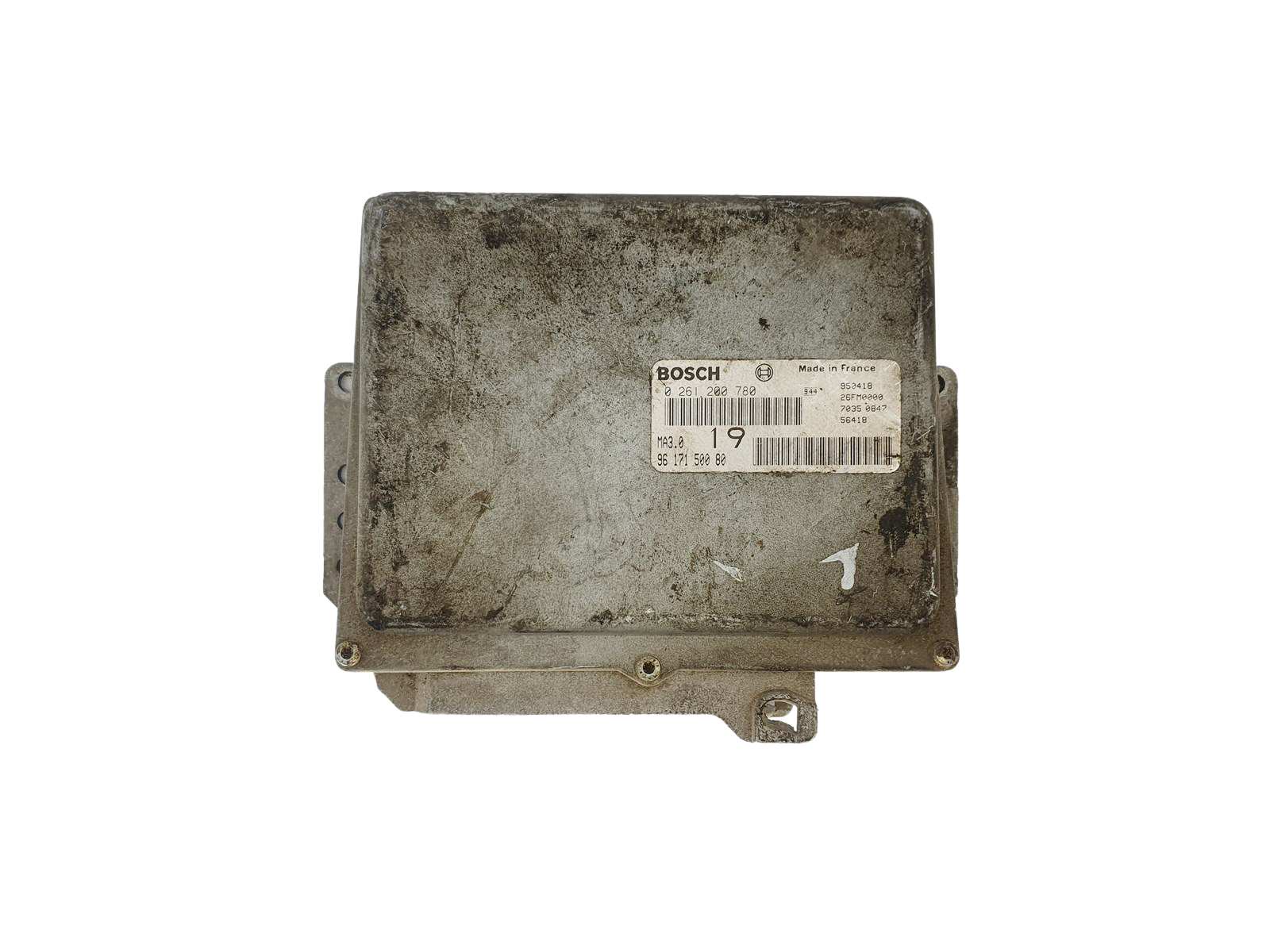 Steuergerät 0261200780 9617150080 26FM0000 MA3.0 PSA Bosch 42150 main product photo