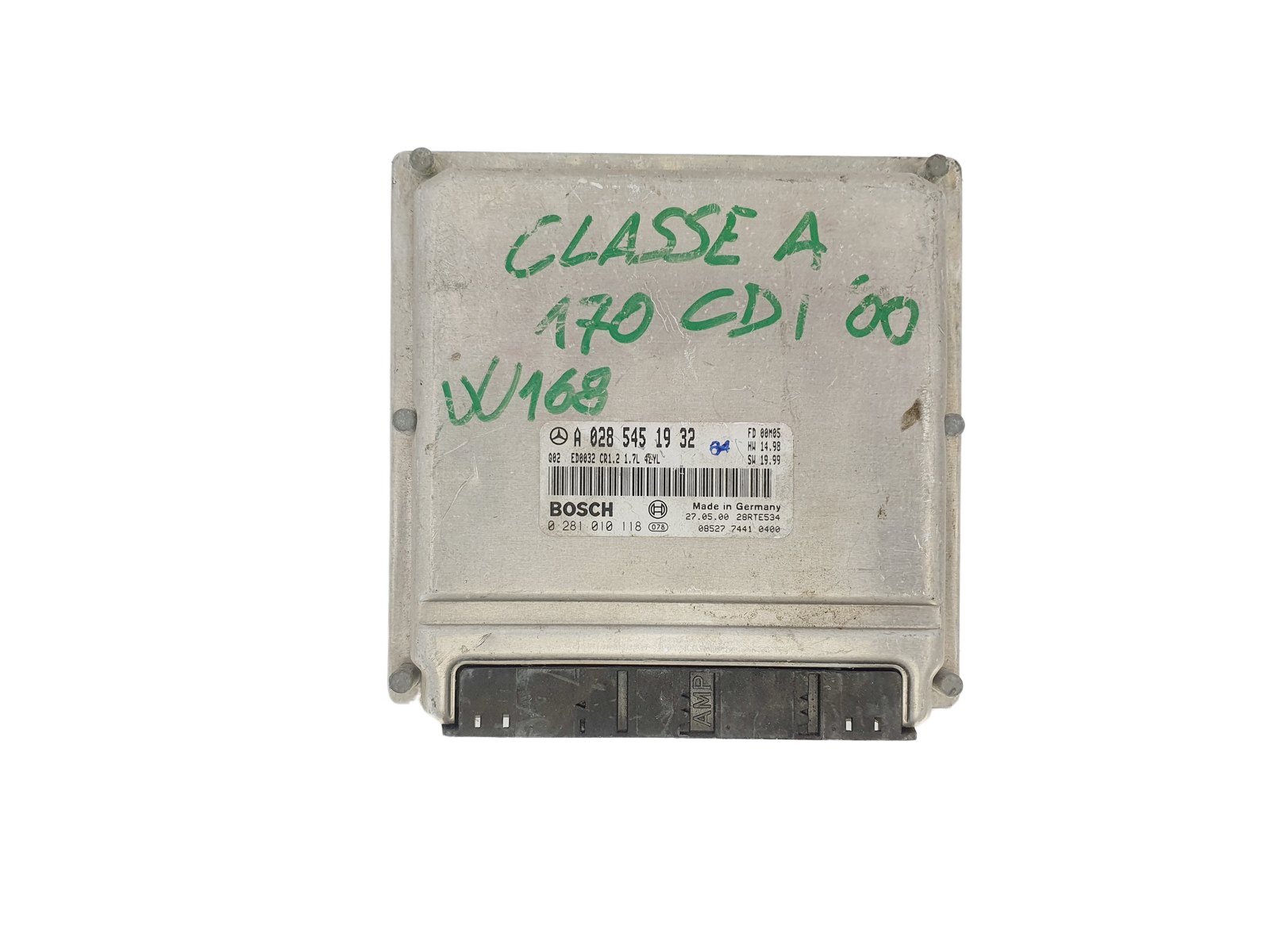 Steuergerät A0285451932 0281010118 Mercedes Bosch 41945 main product photo