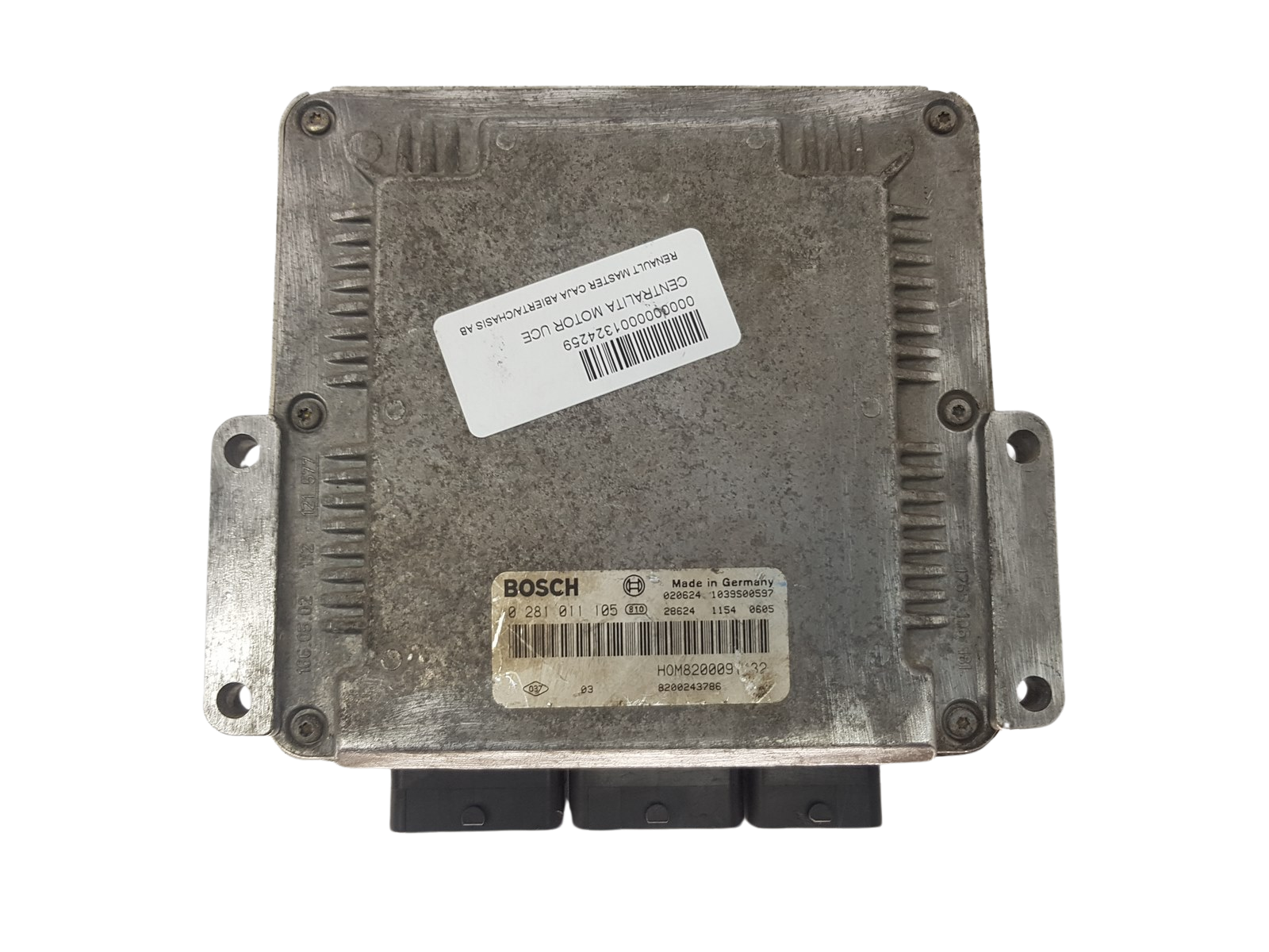Steuergerät 0281011105 8200091432 8200243786 Renault Bosch 3342 main product photo