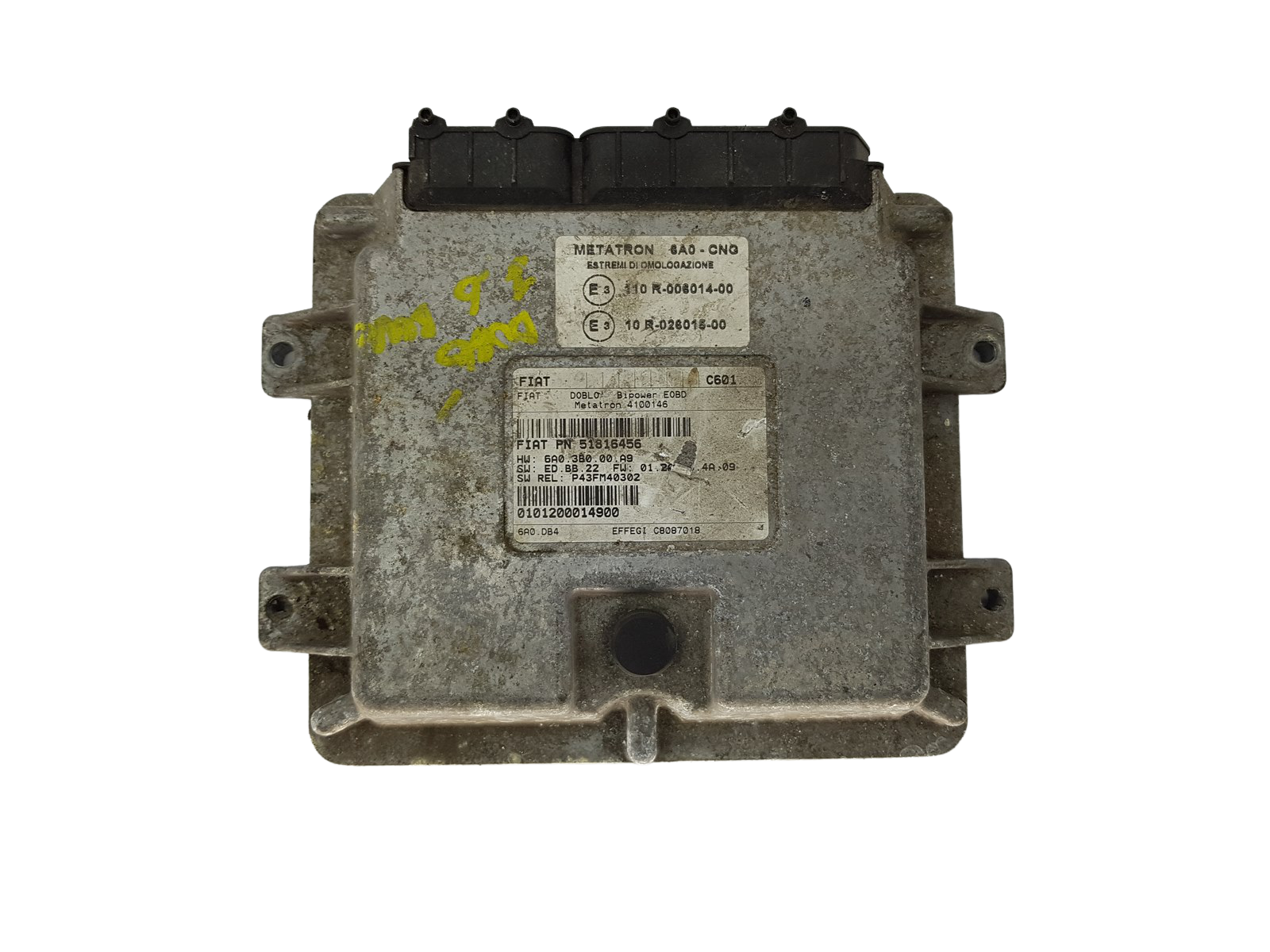 Steuergerät 51816456 4100146 6A0.3B0.00.A9 Fiat Metatron 6A0-CNG main product photo