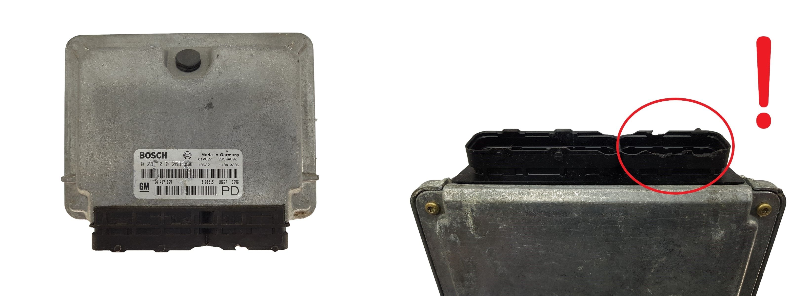 Steuergerät Opel 24417169 0281010268 Bosch GM 13803 main product photo