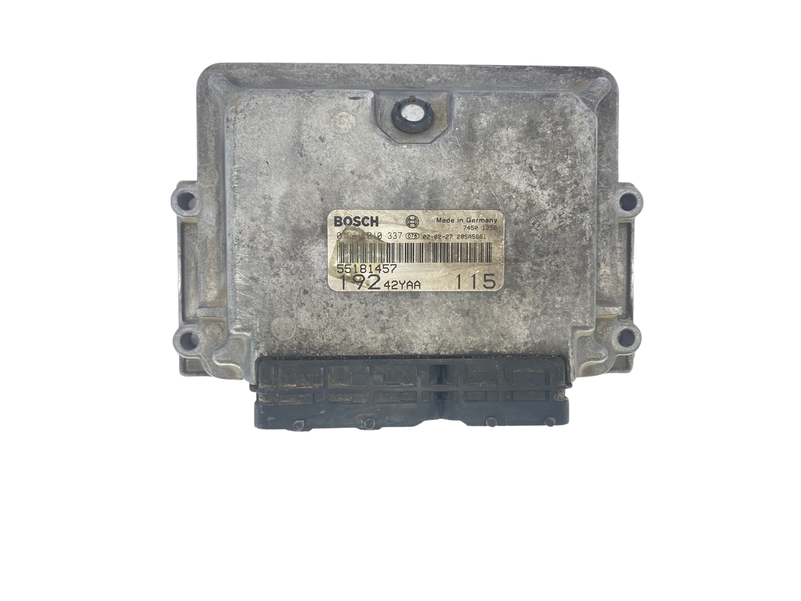 Steuergerät 55181457 0281010337 19242YAA Fiat Bosch 55644 main product photo