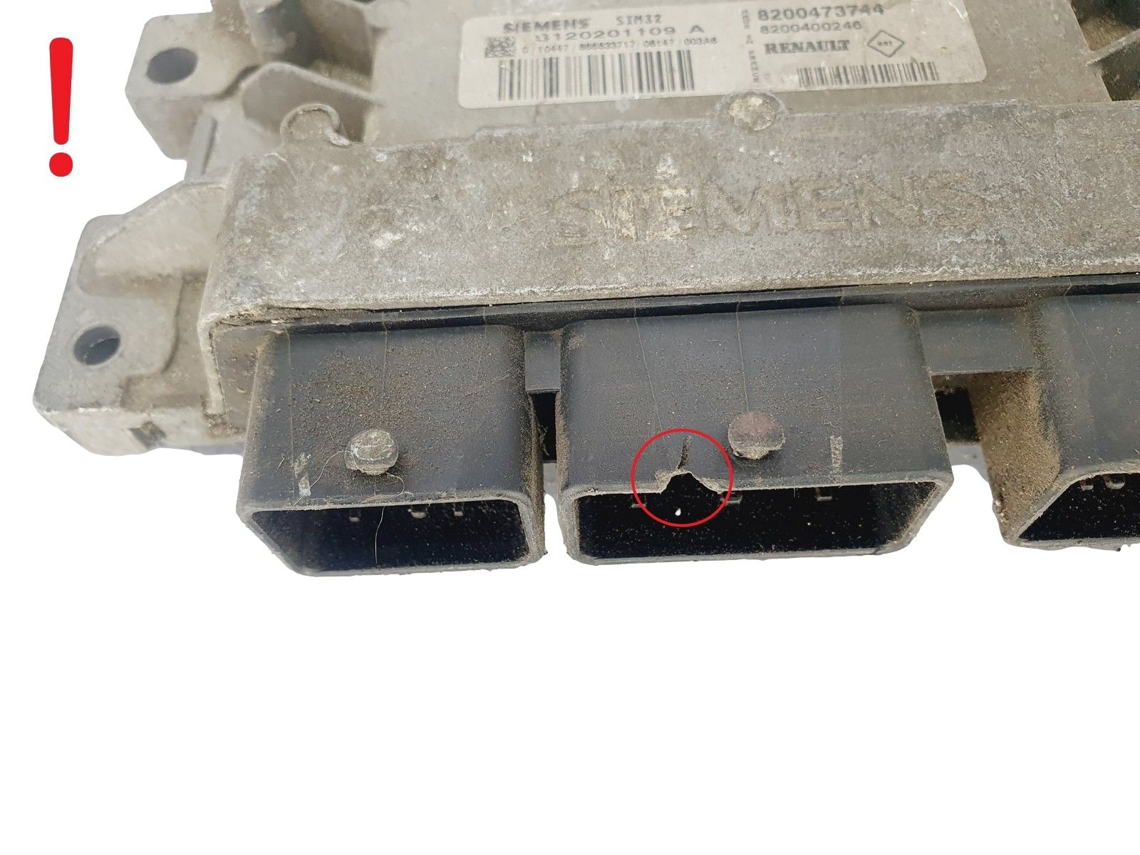 Steuergerät S120201109A 8200473744 SIM32 Renault Siemens 42979 main product photo