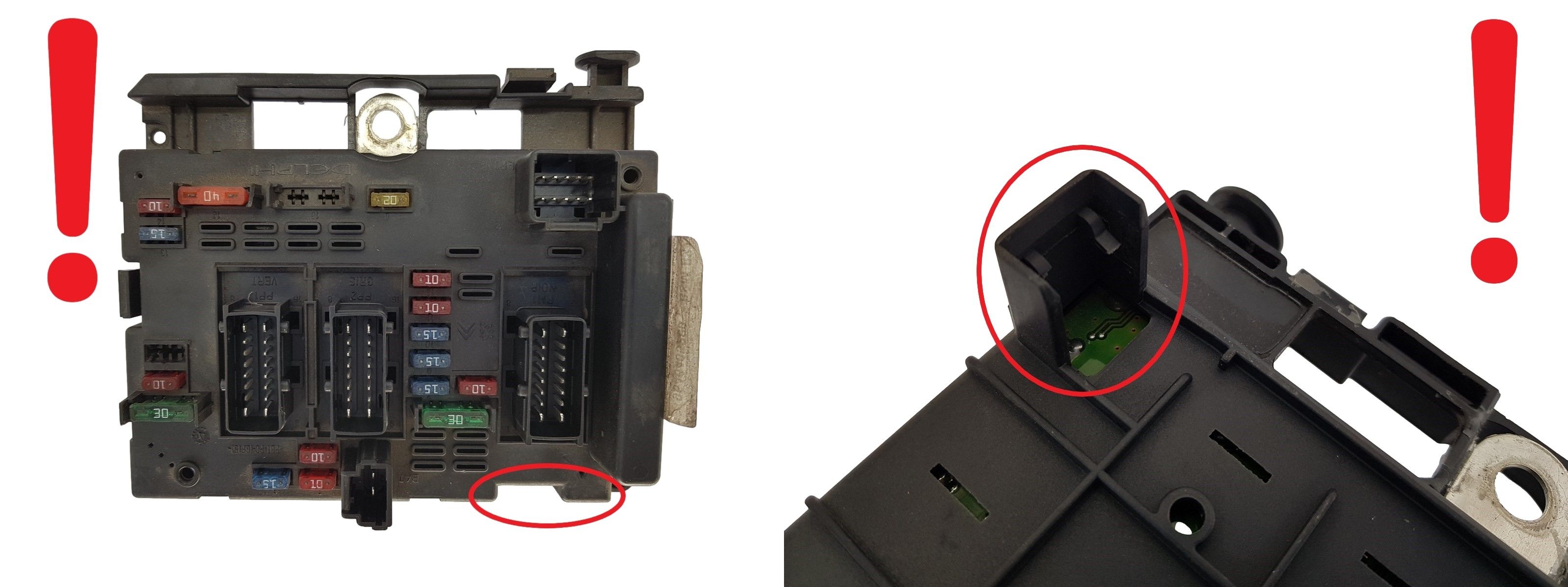 Steuergerät BSM B3 9646405280 PSA Delphi 1407 main product photo