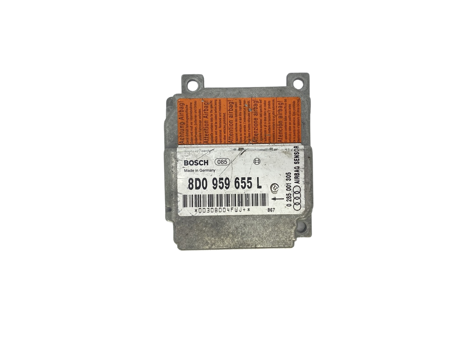 Steuergerät 8D0959655L 0285001305 Audi Bosch 58466 main product photo