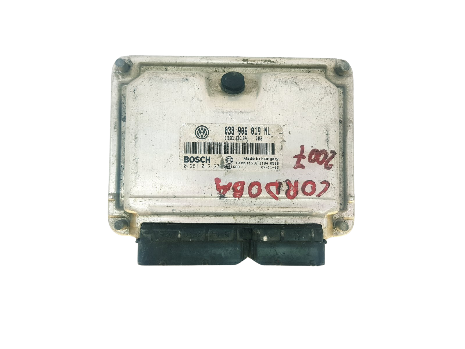 Steuergerät 038906019NL 0281012276 Seat Bosch 33252 main product photo