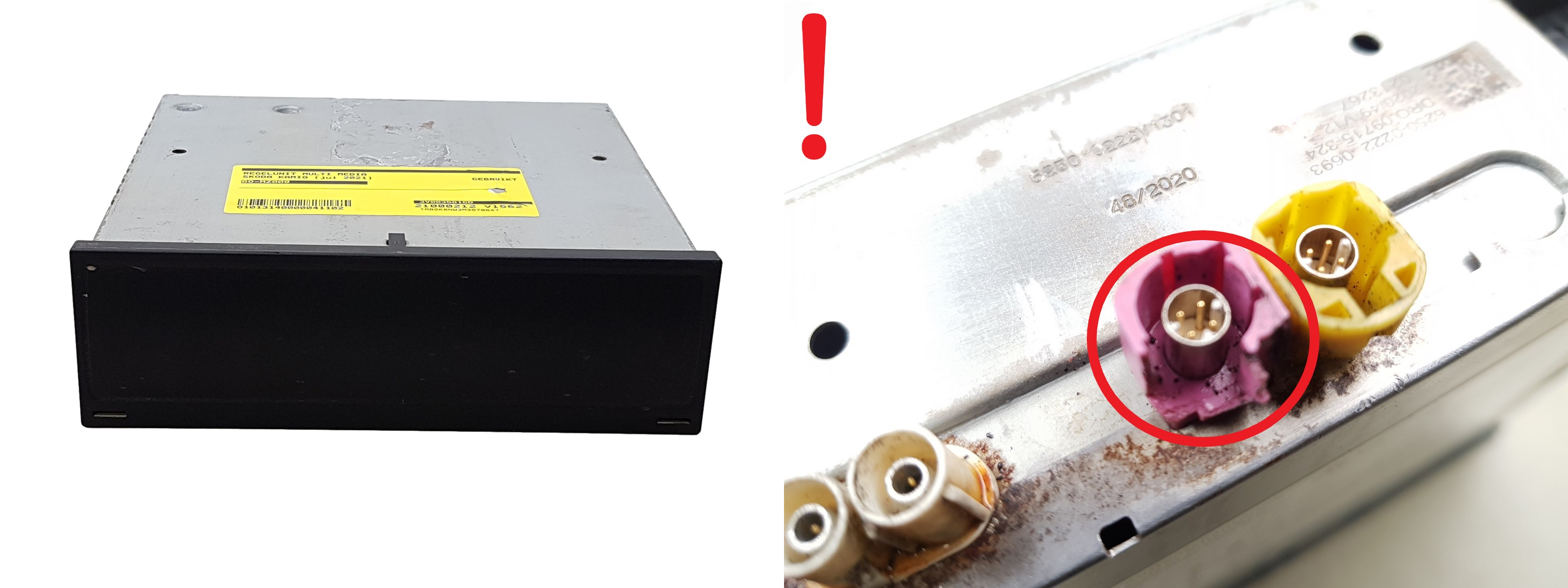 Navigationssystem Skoda Kamiq 3V0035816D MIB3 main product photo