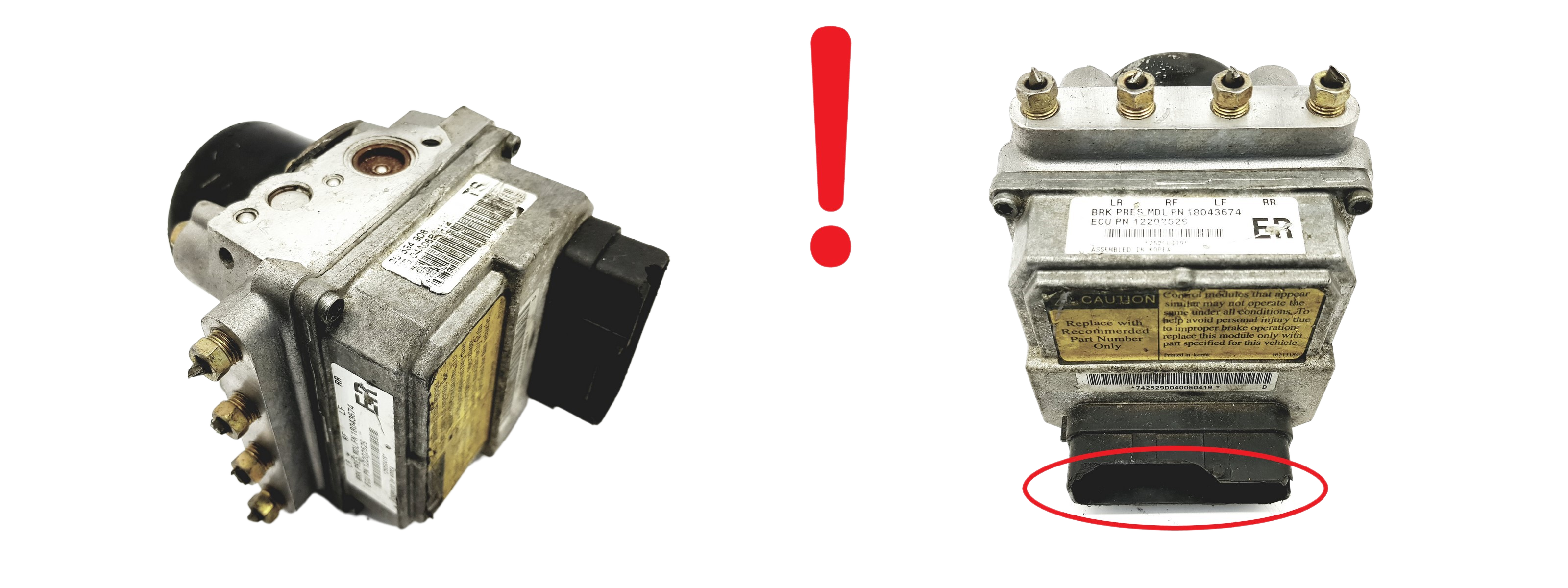 Abs-Pumpe Chevrolet Kalos 96534908 18043674 18046958 60194 main product photo
