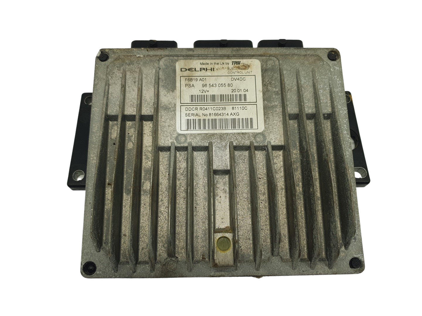 Steuergerät 9654305580 R0411C023B DV4DC PSA Delphi 68062 main product photo