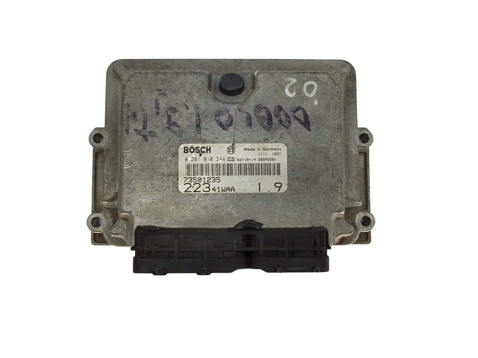 Steuergerät 73501235 0281010344 41WAA Fiat Bosch 16548 main product photo