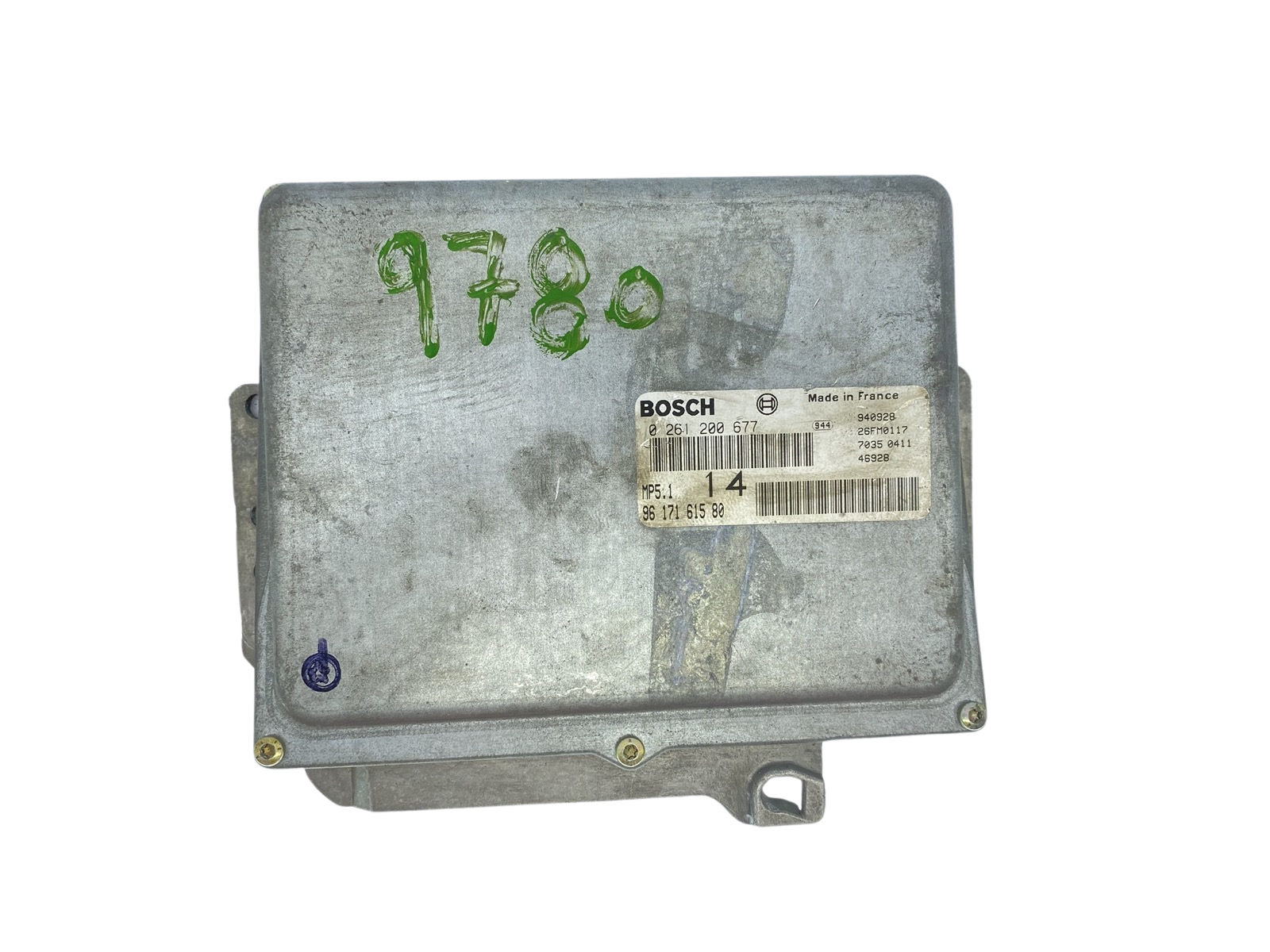 Steuergerät 0261200677 9617161580 26FM0117 PSA Bosch 63291 main product photo