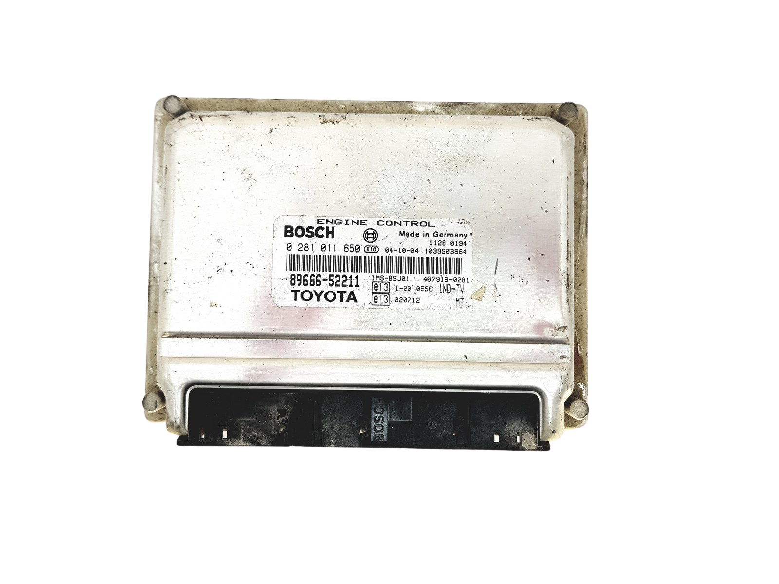 Steuergerät 89666-52211 0281011650 Toyota Bosch 30246 main product photo