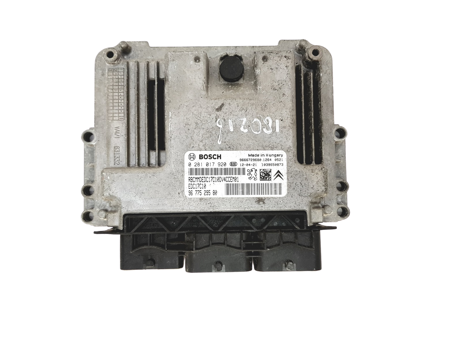 Steuergerät 0281017920 9677529580 9666729680 PSA Bosch main product photo