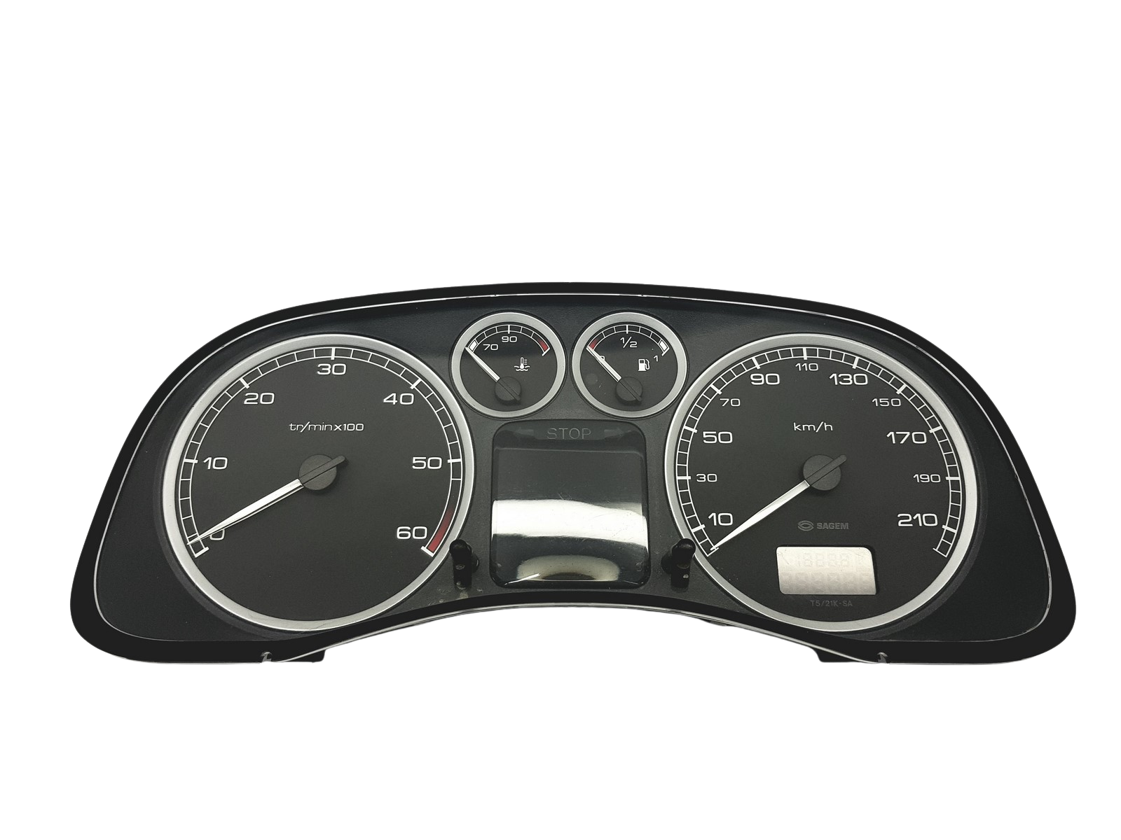 Tacho Kombiinstrument Peugeot 307 9651299680 C 00 54791 main product photo