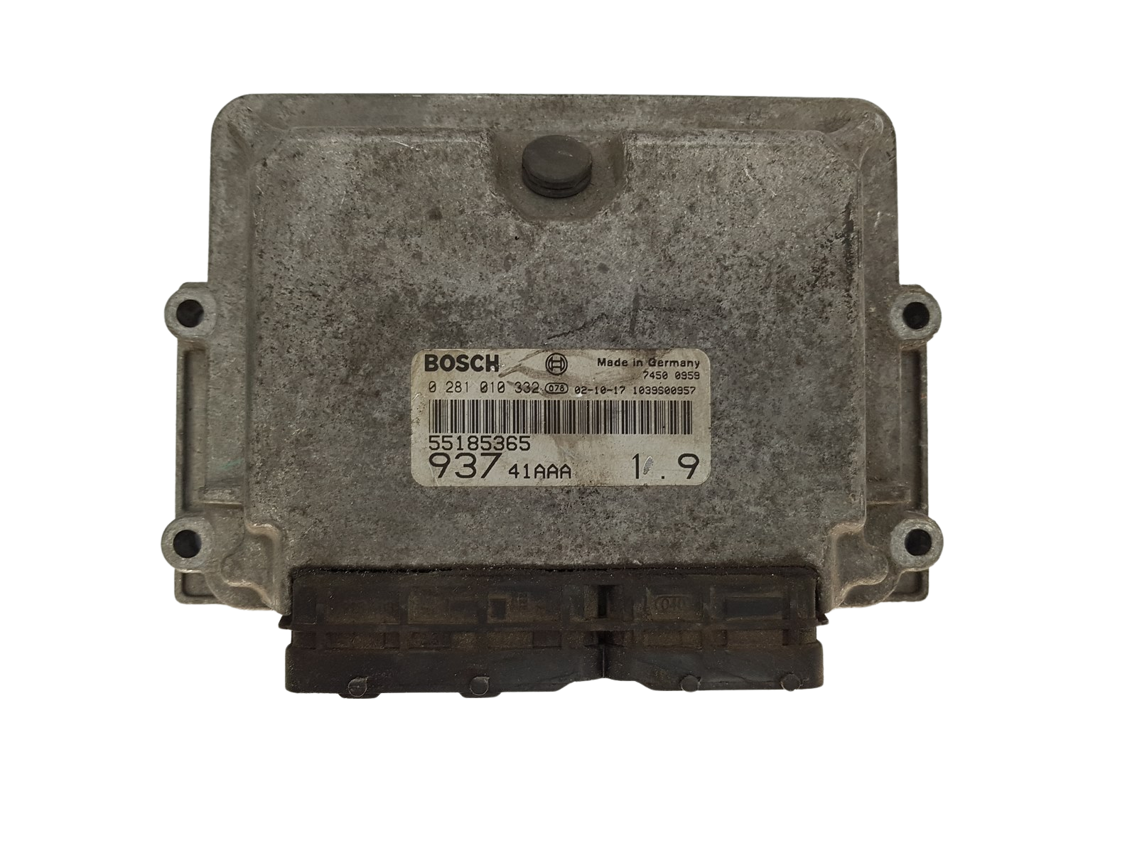 Steuergerät 55185365 0281010332 41AAA Alfa Romeo Bosch 15199 main product photo