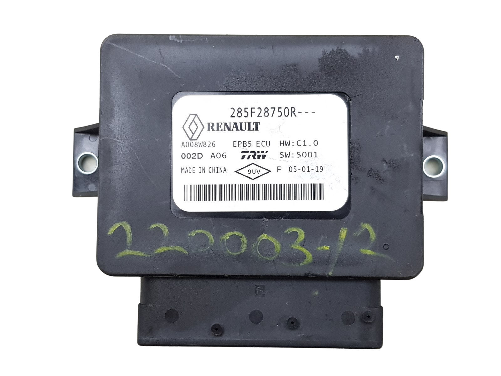 Steuergerät Renault 285F28750R TRW main product photo